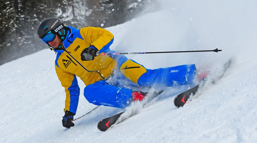 Francesco Tavella al test di Dynastar Speedzone 4x4 82 Pro Ti Black (2020)