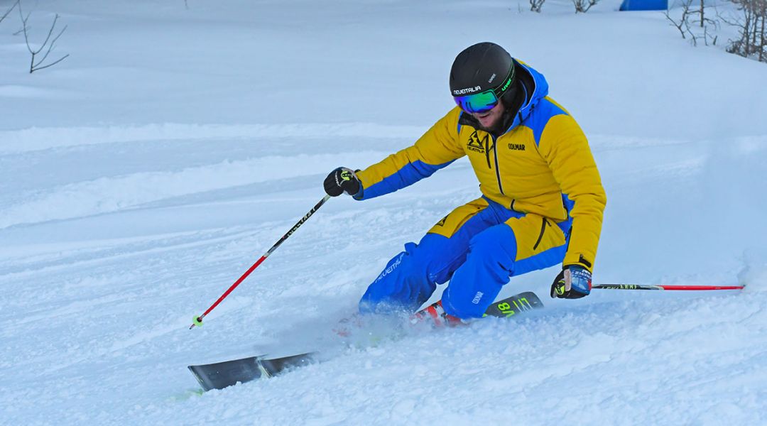 Andrea Leali al test di Head V-Shape V8 (2020)