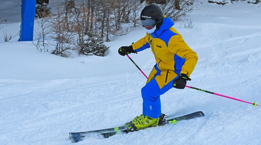 Luca Matteo Rosso al test di Rossignol React 8 HP (2020)